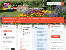 Tablet Screenshot of mairie-gambsheim.fr